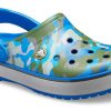 Crocs Crocband Printed Sandalen Blauw Camouflage Unisex 205834-4JU