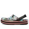 Crocs Crocband Seizoensgebonden Grafische Klompen “Zwart Wit Roze” 205579-0CV
