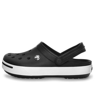 Crocs Crocband Strandsandalen Unisex Zwart Wit 11989-060