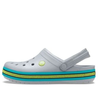 Crocs Crocband Zipper Band Clogs “Grijs Aqua” 206594-0GV