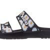 Crocs Daisy lichtgewicht slijtvaste sportpantoffels unisex zwart wit 207284-0ZI