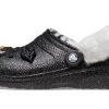 Crocs Disco Classic gevoerde disco glitterklompen “Zwart Wit” 208075-0ZS