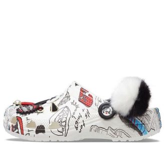 Crocs Disney x Crocs Pattern Unisex Witte Sandalen 207401-100