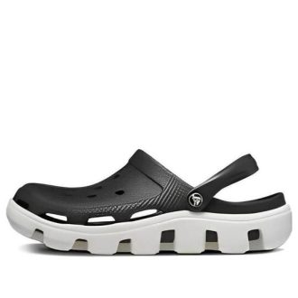 Crocs Duet Beach Sandalen Zwart Wit 11991-066