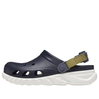 Crocs Duet Max II klompen “Navy White” 208776-4LH