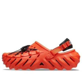Crocs Echo Reflecterende Klompen “Oranje Zwart” 210004-84J