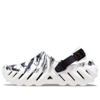 Crocs Echo Tiger Clog “Wit Zwart” 208418-103