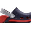 Crocs Electro 3 Outdoor Beach Sports Big Boys Blauw Rood Sandalen “Blue Red” 204991-4BA