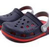 Crocs Electro 3 Outdoor Beach Sports Big Boys Blauw Rood Sandalen “Blue Red” 204991-4BA