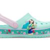 Crocs Funny Pattern Small Crocs Outdoor Sports Big Boys Mintgroene Sandalen 206155-3P7