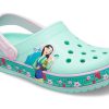 Crocs Funny Pattern Small Crocs Outdoor Sports Big Boys Mintgroene Sandalen 206155-3P7