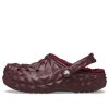 Crocs Gevoerde Geometrische Klompen “Dark Cherry” 210069-6WD