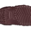 Crocs Gevoerde Geometrische Klompen “Dark Cherry” 210069-6WD