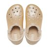 Crocs (GS) Baya gevoerde glitterklompen “Goud” 207656-11S