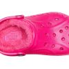 Crocs (GS) Baya gevoerde klompen “Candy Pink” 205977-6X3