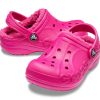 Crocs (GS) Baya gevoerde klompen “Candy Pink” 205977-6X3
