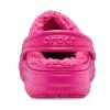 Crocs (GS) Baya gevoerde klompen “Candy Pink” 205977-6X3