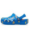 Crocs (GS) Baya Graphic Clogs “Blauw” 207017-4JL