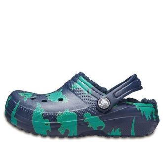 Crocs (GS) Baya Graphic Clogs “Blauwgroen” 204817-41D