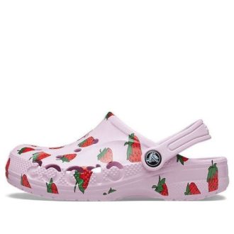 Crocs (GS) Baya Seasonal Printed Clogs “Roze Rood” 207657-6GD
