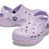 Crocs (GS) Baya Seizoensgebonden Geprinte Klompen “Paars” 206180-530