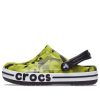 Crocs (GS) Bayaband Bubble Camo Clogs “Groen Zwart” 207807-0C4