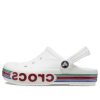 Crocs (GS) Bayaband Rainbow Glitter Clogs “Wit Rood” 209731-100