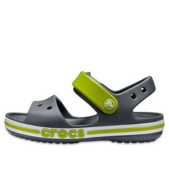 Crocs (GS) Bayaband sandalen “Grijsgroen” 205400-025