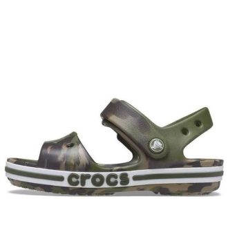 Crocs (GS) Bayaband sandalen “Marble Green Brown” 206816-3TC
