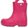 Crocs (GS) Candy Pink Handle It regenlaarzen “Roze” 12803-6X0
