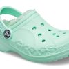 Crocs (GS) Classic Baya gevoerde klompen “Mint” 205977-3TI