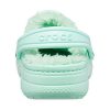 Crocs (GS) Classic Baya gevoerde klompen “Mint” 205977-3TI