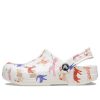 Crocs (GS) Classic Character Print Clog K “Wit Rood Blauw” 209695-9CD