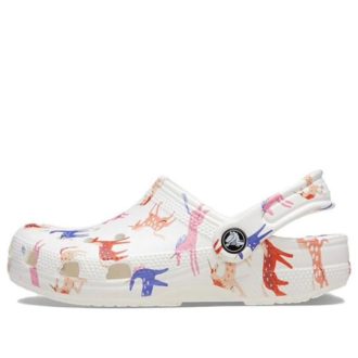 Crocs (GS) Classic Character Print Clog K “Wit Rood Blauw” 209695-9CD