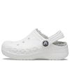 Crocs (GS) Classic Clog Stay Warm lichtgewicht witgrijze sandalen “Wit lichtgrijs” 205977-11H