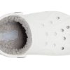 Crocs (GS) Classic Clog Stay Warm lichtgewicht witgrijze sandalen “Wit lichtgrijs” 205977-11H