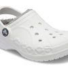 Crocs (GS) Classic Clog Stay Warm lichtgewicht witgrijze sandalen “Wit lichtgrijs” 205977-11H