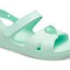 Crocs (GS) Classic Cross-Strap Sandalen “Mintgroen” 206245-3TI