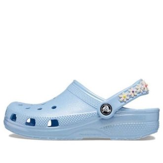 Crocs (GS) Classic Daisy Chain Clogs “Blauw” 209064-4NS