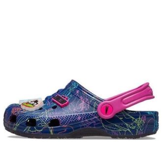 Crocs (GS) Classic Disney Villains Clogs “Blauw Paars Roze” 207722-03