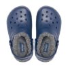 Crocs (GS) Classic gevoerde glitterklomp “Blauw” 207010-459