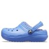 Crocs (GS) Classic gevoerde klompen “Blauw” 203506-434