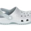 Crocs (GS) Classic Glitter Clogs “Zilver” 205441-040