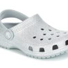 Crocs (GS) Classic Glitter Clogs “Zilver” 205441-040
