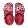 Crocs (GS) Classic Holiday Sweater Clogs “Rood Wit” 209221-90H