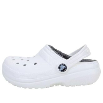 Crocs (GS) Classic Lined Clog “Wit” 207010-10M