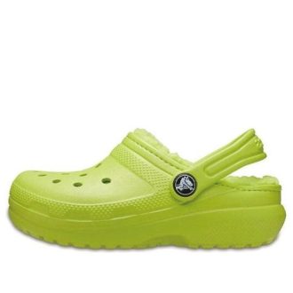 Crocs (GS) Classic Lined Clogs “Groen” 203506-3TX