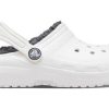 Crocs (GS) Classic Lined Clogs “Wit Grijs” 207009-10M
