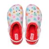Crocs (GS) Classic Lined Elevated Sweethearts Clogs “Rood Wit” 207738-119