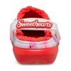 Crocs (GS) Classic Lined Elevated Sweethearts Clogs “Rood Wit” 207738-119